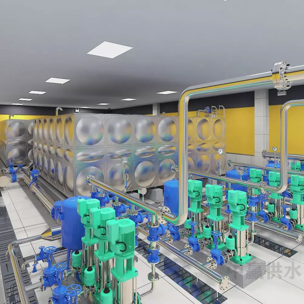 長沙自來水恒壓變頻供水設備