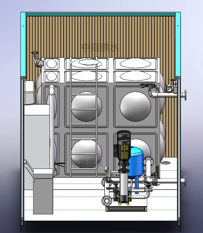變頻恒壓供水智慧泵房