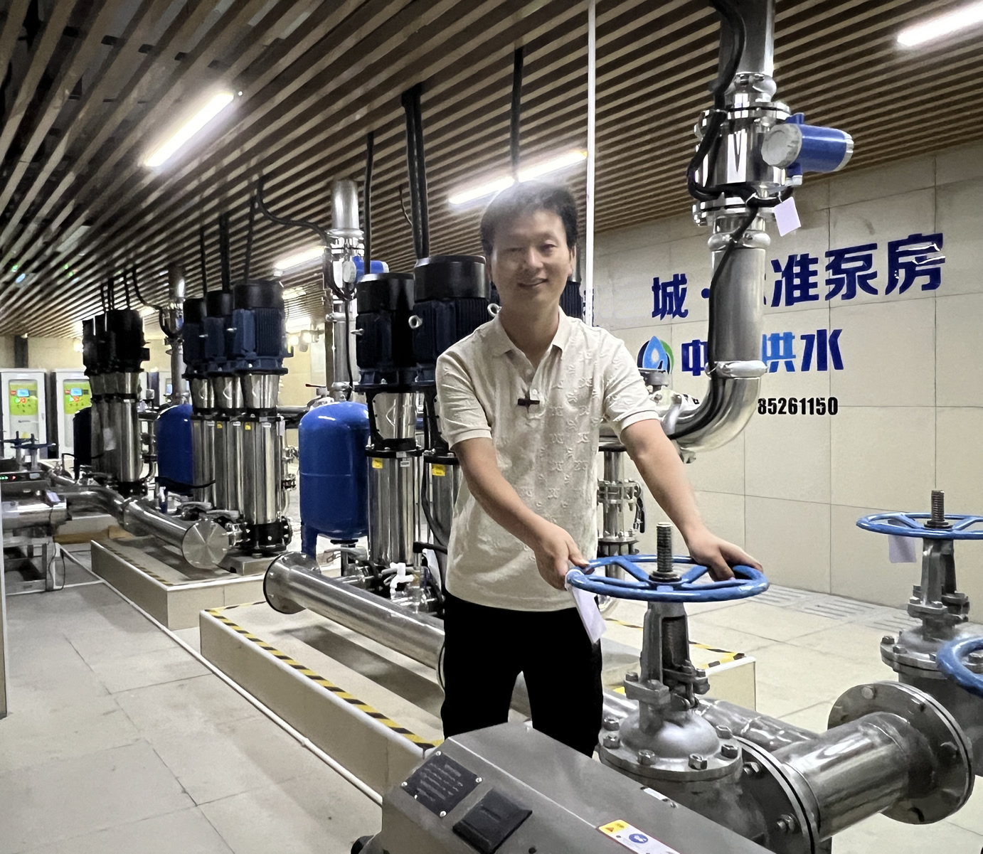 成套全自動變頻恒壓供水設備怎么設置參數？